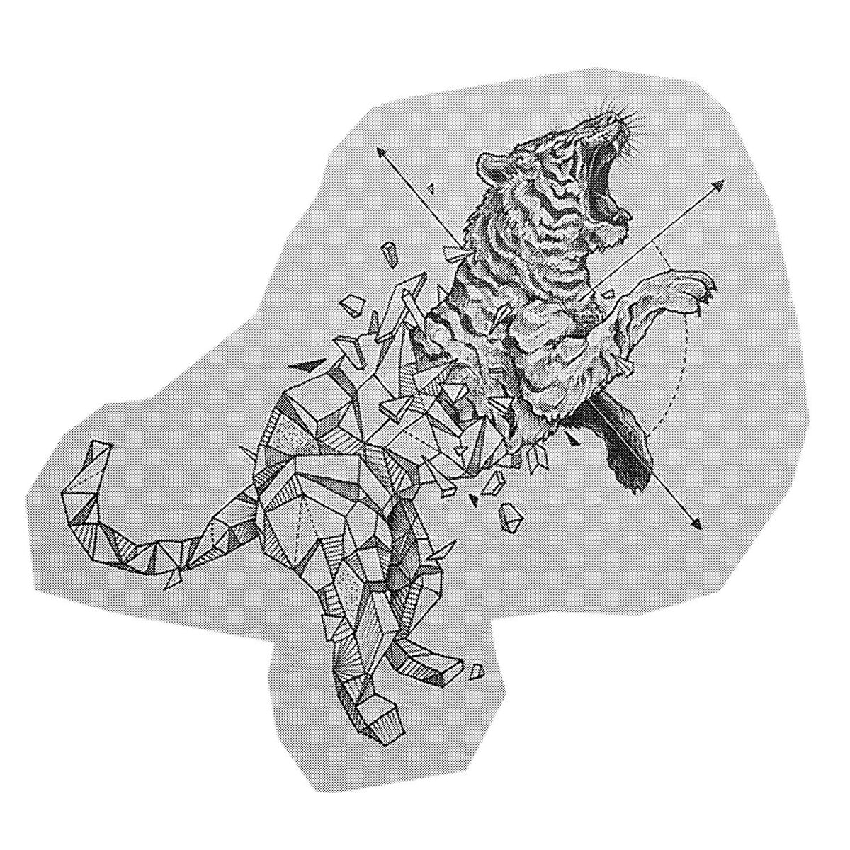 Intra απο ξύλο plywood 3mm-4mm πάχος - Χάραξη με λέιζερ Αρχείο τοίχου ζωικής τέχνης BMP Δίασταση 30x30 cm Intraeaxys-r7vm4067