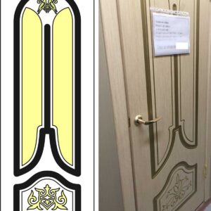 Intra απο ξύλο plywood 3mm-4mm πάχος - Σχέδια δρομολογητή CNC εσωτερικής πόρτας Δίασταση 30x30 cm Intraeaxys-67wvkwo2