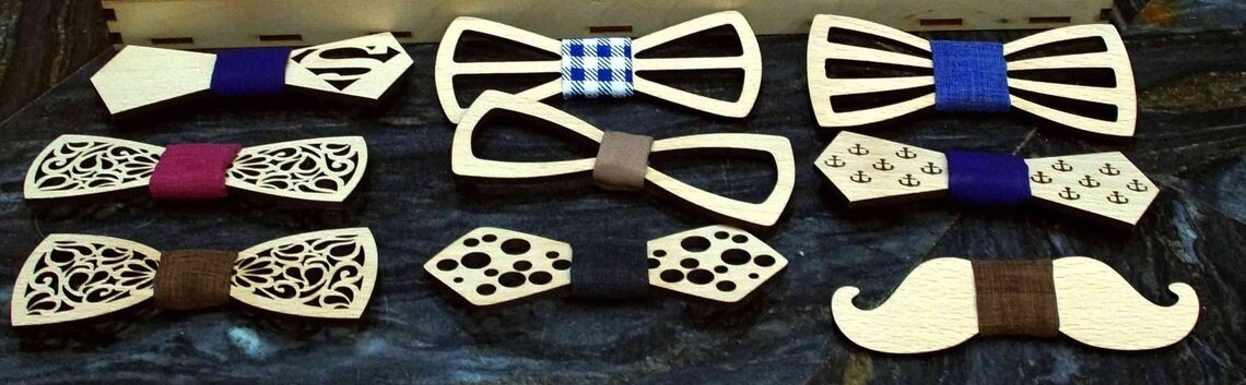 Intra απο ξύλο plywood 3mm-4mm πάχος - 9 Babochki Δίασταση 30x30 cm Intraeaxys-loprex1w