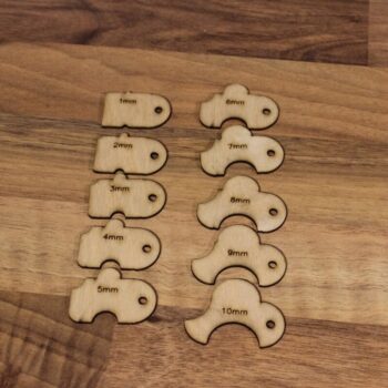 Intra απο ξύλο plywood 3mm-4mm πάχος - Οδηγοί ακτίνας Δίασταση 30x30 cm Intraeaxys-p7y4q57q - Image 1