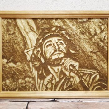 Intra απο ξύλο plywood 3mm-4mm πάχος - Χαρακτική με λέιζερ Igor Vladimirovich Talkov Δίασταση 30x30 cm Intraeaxys-r1z2m321 - Image 1