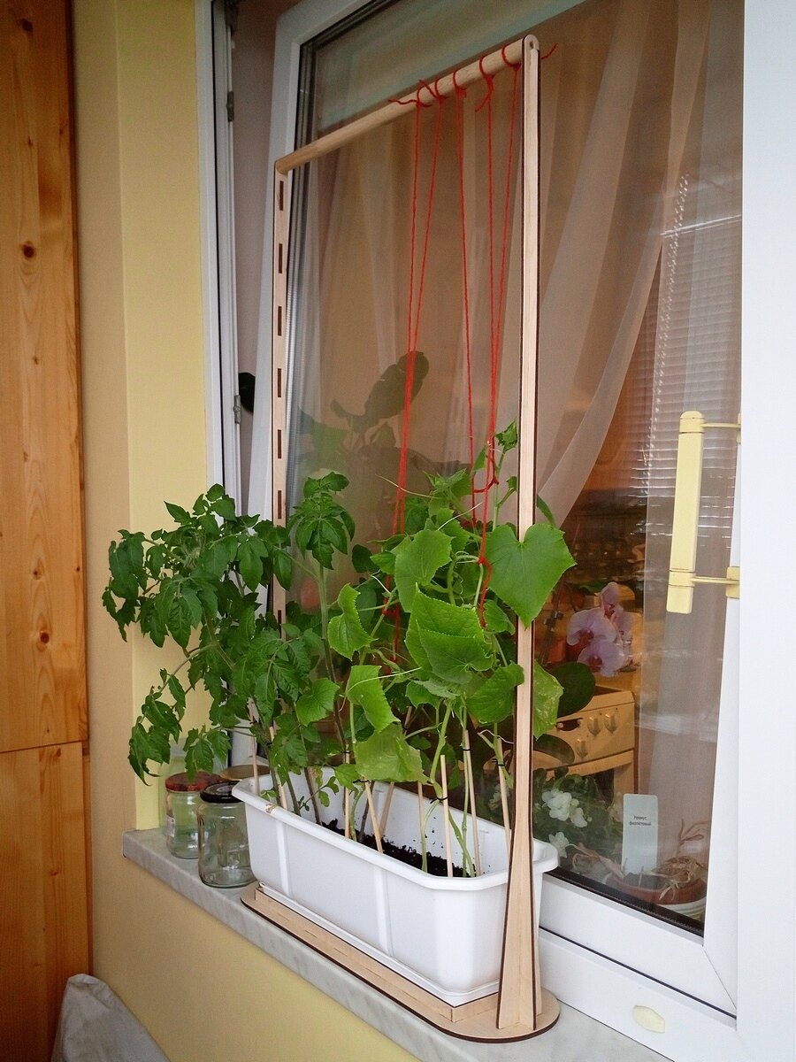 Intra απο ξύλο plywood 3mm-4mm πάχος - Πλαίσιο στήριξης αμπέλου αναρριχώμενης βάσης λουλουδιών Δίασταση 30x30 cm Intraeaxys-eo0q6401