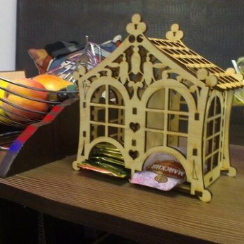 Intra απο ξύλο plywood 3mm-4mm πάχος - Τρισδιάστατο παζλ Τσαγιού Δίασταση 30x30 cm Intraeaxys-6o323p1n - Image 1