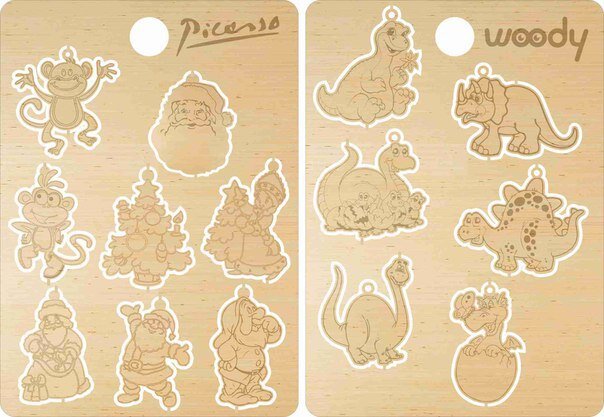 Intra απο ξύλο plywood 3mm-4mm πάχος - Novogodnie igrushki2 Δίασταση 30x30 cm Intraeaxys-zo9qzw1k