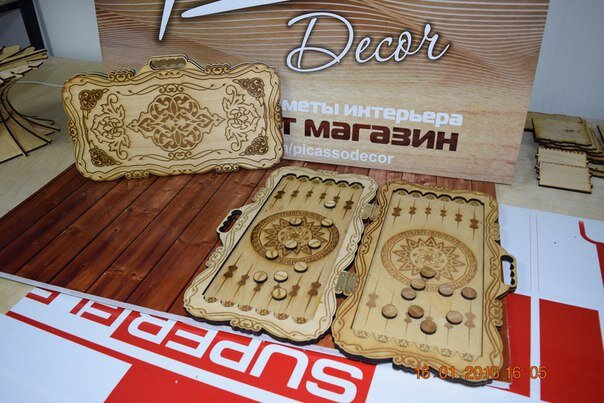 Intra απο ξύλο plywood 3mm-4mm πάχος - Νάρντι Δίασταση 30x30 cm Intraeaxys-r1zx6nol