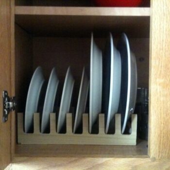 Intra απο ξύλο plywood 3mm-4mm πάχος - Πιατοθήκη Δίασταση 30x30 cm Intraeaxys-6o32zr1n - Image 1