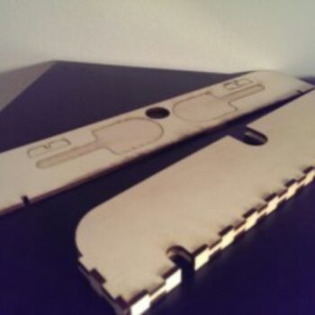 Intra απο ξύλο plywood 3mm-4mm πάχος - Σετ πινγκ πονγκ Δίασταση 30x30 cm Intraeaxys-075d890o - Image 4