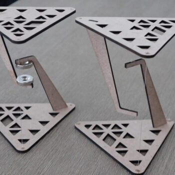 Intra απο ξύλο plywood 3mm-4mm πάχος - Πίνακας Impossible Table Tensegrity Δίασταση 30x30 cm Intraeaxys-d1lvkzzo - Image 1