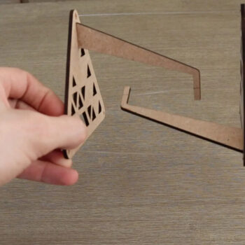 Intra απο ξύλο plywood 3mm-4mm πάχος - Πίνακας Impossible Table Tensegrity Δίασταση 30x30 cm Intraeaxys-d1lvkzzo - Image 4