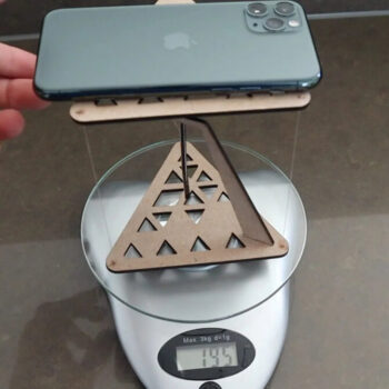 Intra απο ξύλο plywood 3mm-4mm πάχος - Πίνακας Impossible Table Tensegrity Δίασταση 30x30 cm Intraeaxys-d1lvkzzo - Image 5