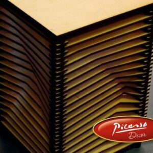 Intra απο ξύλο plywood 3mm-4mm πάχος - Stul Δίασταση 30x30 cm Intraeaxys-loprlk1w