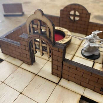 Intra απο ξύλο plywood 3mm-4mm πάχος - Ανταλλακτικά DnD Dungeon Δίασταση 30x30 cm Intraeaxys-075yqqmo - Image 1