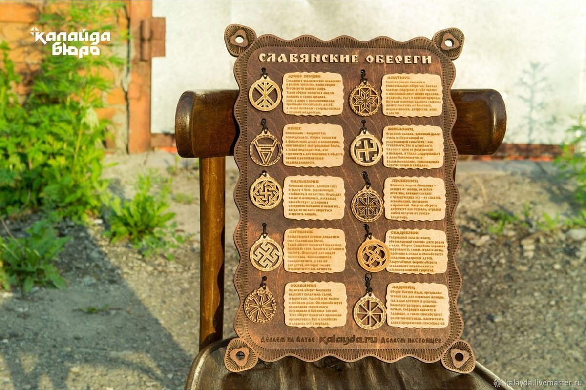 Intra απο ξύλο plywood 3mm-4mm πάχος - Slavyanskie Oberegi Δίασταση 30x30 cm Intraeaxys-r7vlz5od