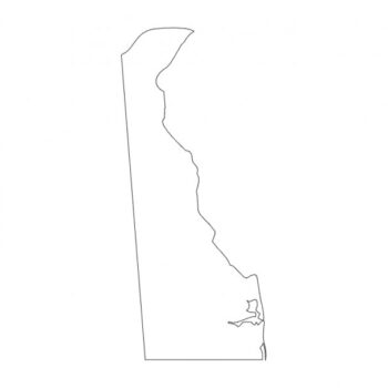 Intra απο ξύλο plywood 3mm-4mm πάχος - Χάρτης πολιτείας Ντέλαγουερ (DE) Δίασταση 30x30 cm Intraeaxys-joel9676 - Image 1