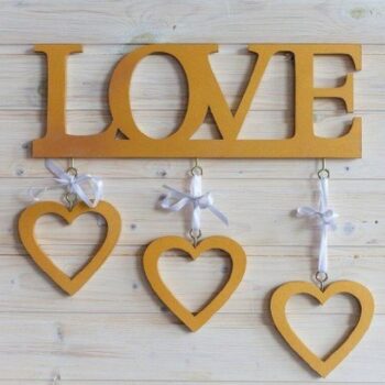 Intra απο ξύλο plywood 3mm-4mm πάχος - Ρομαντικές κορνίζες Δίασταση 30x30 cm Intraeaxys-voq25e6o - Image 1