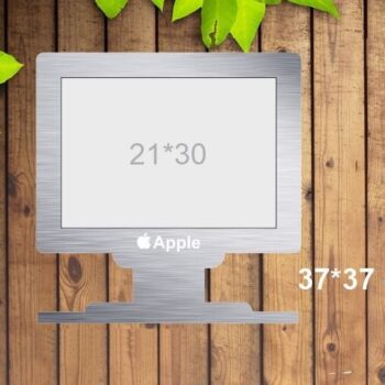 Intra απο ξύλο plywood 3mm-4mm πάχος - Κορνίζα σε μια οθόνη Δίασταση 30x30 cm Intraeaxys-91jdel51 - Image 1