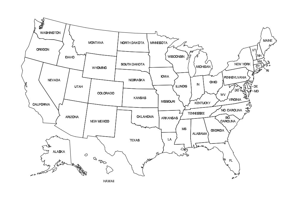 Intra απο ξύλο plywood 3mm-4mm πάχος - Χάρτης των Ηνωμένων Πολιτειών Δίασταση 30x30 cm Intraeaxys-joe6j876