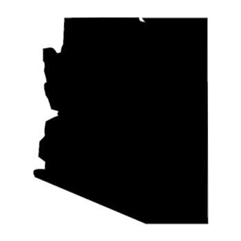 Intra απο ξύλο plywood 3mm-4mm πάχος - Χάρτης Πολιτείας των ΗΠΑ Αριζόνα Αζ Δίασταση 30x30 cm Intraeaxys-yonenkor - Image 1