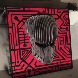 Intra απο ξύλο plywood 3mm-4mm πάχος - Αρπακτικό Δίασταση 30x30 cm Intraeaxys-0750v31z