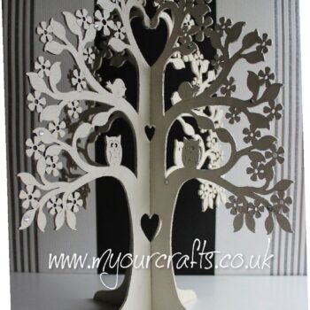 Intra απο ξύλο plywood 3mm-4mm πάχος - Derevo Tsvety Δίασταση 30x30 cm Intraeaxys-51rnxd76 - Image 1