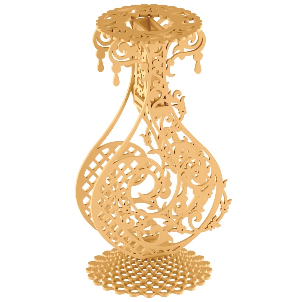 Intra απο ξύλο plywood 3mm-4mm πάχος - DIY Flower Vase Project Δίασταση 30x30 cm Intraeaxys-zo94kw7k