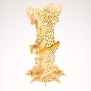 Intra απο ξύλο plywood 3mm-4mm πάχος - Βάζα Δίασταση 30x30 cm Intraeaxys-p7yq821q