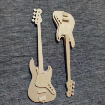 Intra απο ξύλο plywood 3mm-4mm πάχος - Μπάσο Κιθάρα Δίασταση 30x30 cm Intraeaxys-r7vr5lod - Image 1