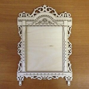 Intra απο ξύλο plywood 3mm-4mm πάχος - Nalichnik Fotoramka Δίασταση 30x30 cm Intraeaxys-eoxk2q1z