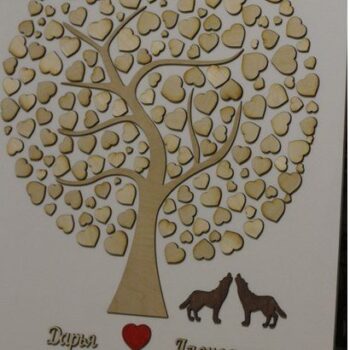 Intra απο ξύλο plywood 3mm-4mm πάχος - Derevo Δίασταση 30x30 cm Intraeaxys-0750k31z - Image 1