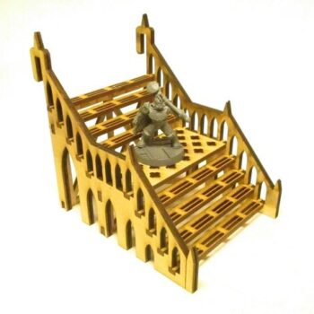 Intra απο ξύλο plywood 3mm-4mm πάχος - Σκάλες 8x12x8 3mm Δίασταση 40x50 cm Intraeaxys-r1zx9lol - Image 1