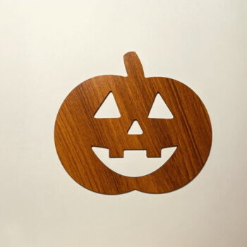 Intra απο ξύλο plywood 3mm-4mm πάχος - Ξύλινη αποκοπή κολοκύθας αποκριών Δίασταση 30x30 cm Intraeaxys-075y0j0o - Image 1