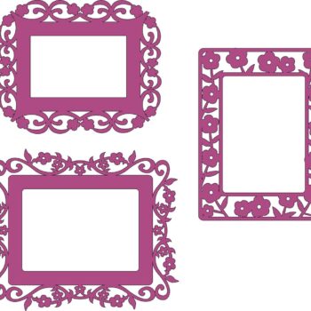 Intra απο ξύλο plywood 3mm-4mm πάχος - Κορνίζες Δίασταση 30x30 cm Intraeaxys-pok3vp97 - Image 1