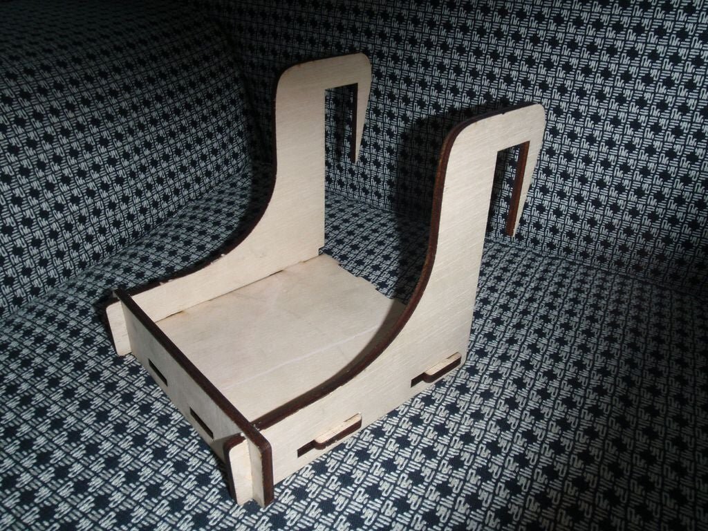 Intra απο ξύλο plywood 3mm-4mm πάχος - Κρεμαστό ράφι Κρεμάστρα κρεβατιού Δίασταση 30x30 cm Intraeaxys-ro6y46n7