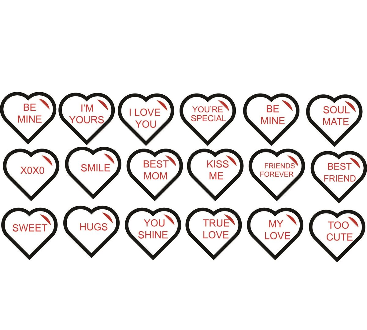 Intra απο ξύλο plywood 3mm-4mm πάχος - Candy Heart Cut Outs Δίασταση 30x30 cm Intraeaxys-qomm0zko