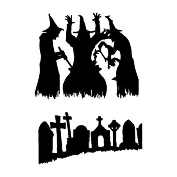 Intra απο ξύλο plywood 3mm-4mm πάχος - Νεκροταφείο αποκριών Δίασταση 30x30 cm Intraeaxys-eo2rd678 - Image 1