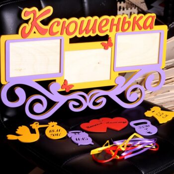 Intra απο ξύλο plywood 3mm-4mm πάχος - Ksyusha Δίασταση 30x30 cm Intraeaxys-075g6poz - Image 1