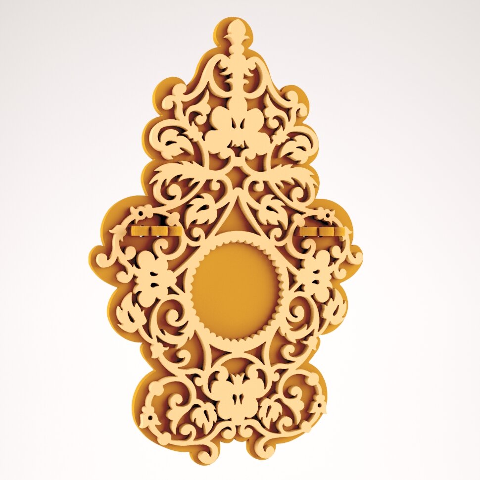 Intra απο ξύλο plywood 3mm-4mm πάχος - Ράφι πλαισίου Δίασταση 30x30 cm Intraeaxys-67w8d372