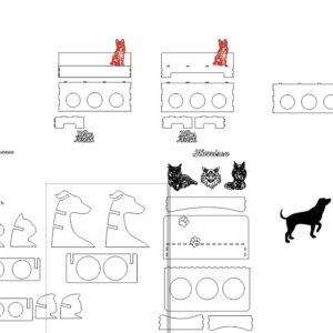 Intra απο ξύλο plywood 3mm-4mm πάχος - Podstavki Dlya Misok I Td koshk-sobk Δίασταση 30x30 cm Intraeaxys-r1zjlm7l