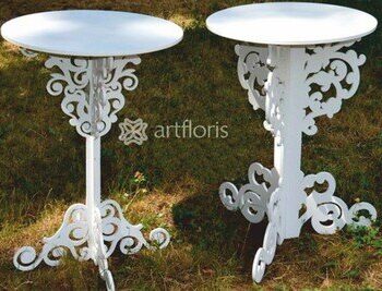 Intra απο ξύλο plywood 3mm-4mm πάχος - Διακοσμητικό τραπέζι Δίασταση 30x30 cm Intraeaxys-qomm594o - Image 1