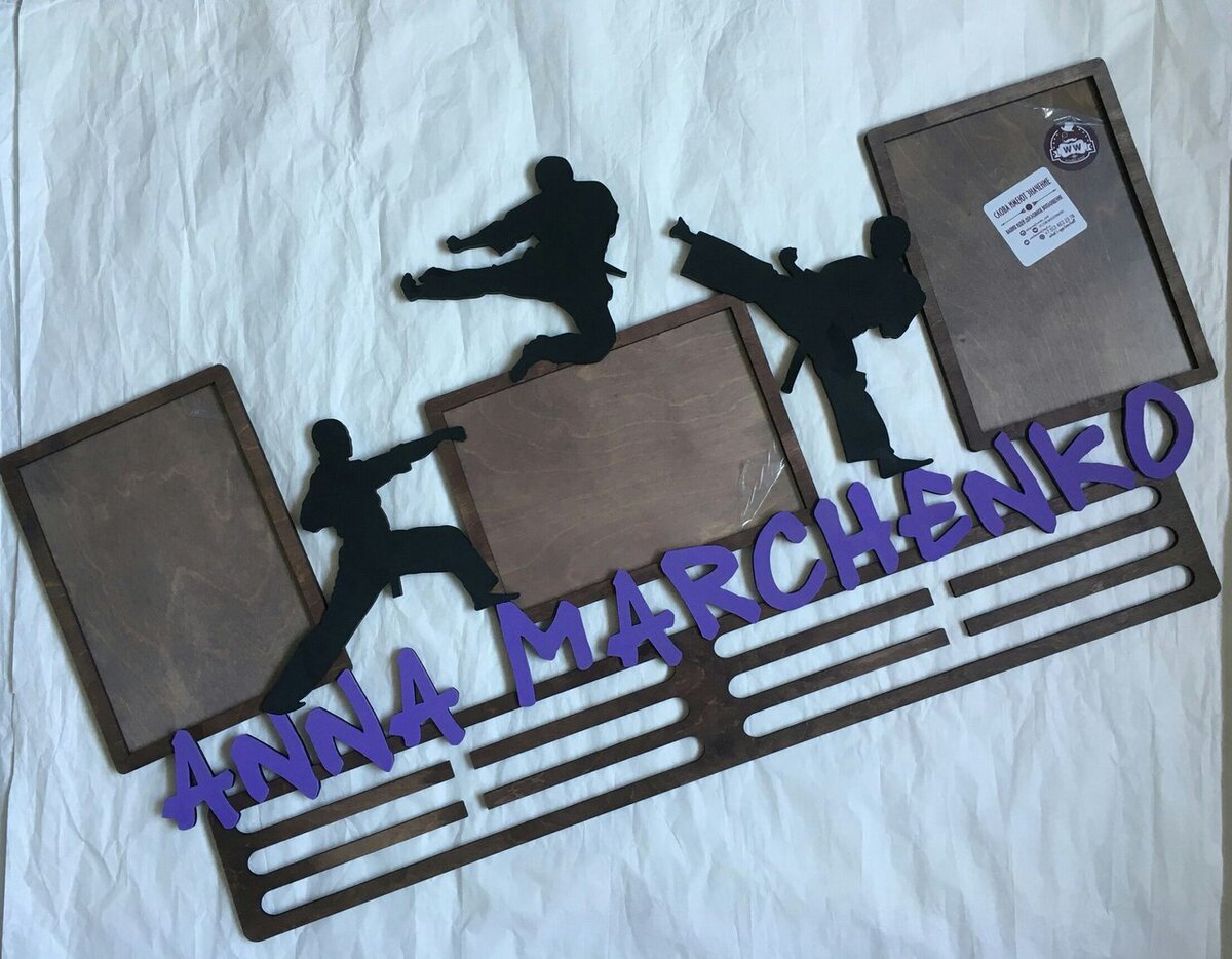 Intra απο ξύλο plywood 3mm-4mm πάχος - Tkhekvando Φωτογραφία Δίασταση 30x30 cm Intraeaxys-6o36xkon