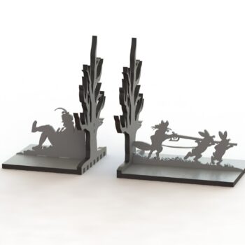 Intra απο ξύλο plywood 3mm-4mm πάχος - Βιβλιοθήκη μύθου Δίασταση 30x30 cm Intraeaxys-6o3pzr7n - Image 1