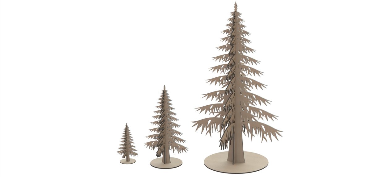 Intra απο ξύλο plywood 3mm-4mm πάχος - Mdf Ξύλινο Δέντρο Δίασταση 30x30 cm Intraeaxys-p7yxz2oq