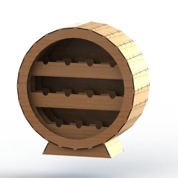 Intra απο ξύλο plywood 3mm-4mm πάχος - Adega Redonda 6mm Δίασταση 30x30 cm Intraeaxys-e1gmqx1l - Image 1