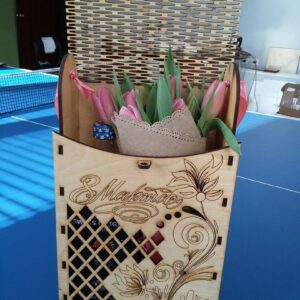 Intra απο ξύλο plywood 3mm-4mm πάχος - Korobka Dlya Vina Δίασταση 30x30 cm Intraeaxys-p7yx82oq