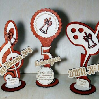 Intra απο ξύλο plywood 3mm-4mm πάχος - Khudozhestvennaya Shkola Δίασταση 30x30 cm Intraeaxys-eo43k91j - Image 1