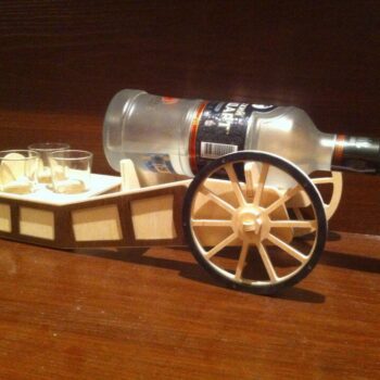 Intra απο ξύλο plywood 3mm-4mm πάχος - Mini Bar 6mm I 4mm 3D Puzzle Δίασταση 30x30 cm Intraeaxys-eox4xq7z - Image 1