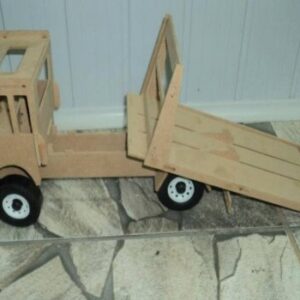 Intra απο ξύλο plywood 3mm-4mm πάχος - Truck 3D Puzzle Δίασταση 30x30 cm Intraeaxys-m1dx037k