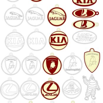 Intra απο ξύλο plywood 3mm-4mm πάχος - Avto Breloki 2 Δίασταση 30x30 cm Intraeaxys-67wjv8o2 - Image 1