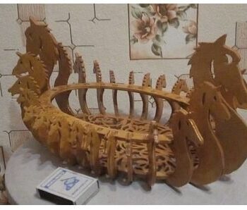 Intra απο ξύλο plywood 3mm-4mm πάχος - Dno v280 sh480 Δίασταση 30x30 cm Intraeaxys-91j3357m - Image 1