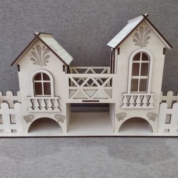 Intra απο ξύλο plywood 3mm-4mm πάχος - Ξύλινη θήκη για φακελάκι τσαγιού Δίασταση 30x30 cm Intraeaxys-qommjxro - Image 1